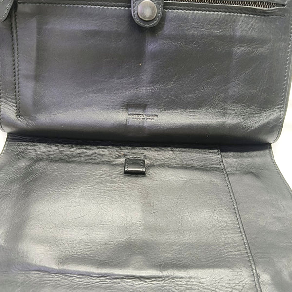 Calfskin Clutch Black