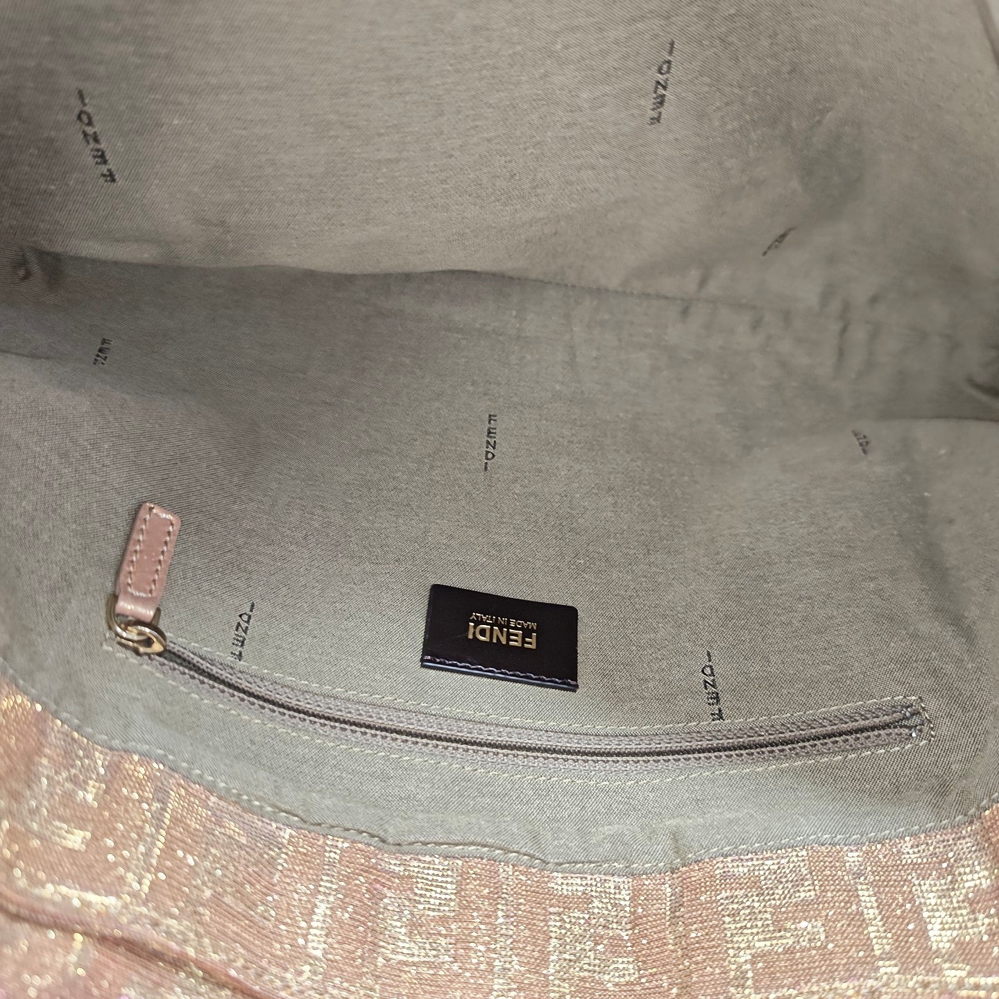 Mia Fabric Rose Gold