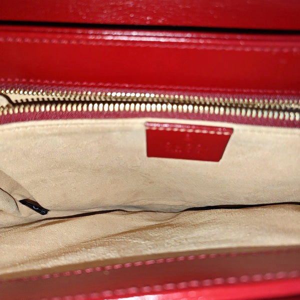 Horsebit 1955 Small Monogram Coated Canvas Beige