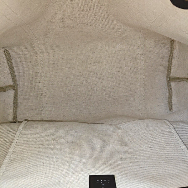 Joy Medium Monogram Coated Canvas Beige