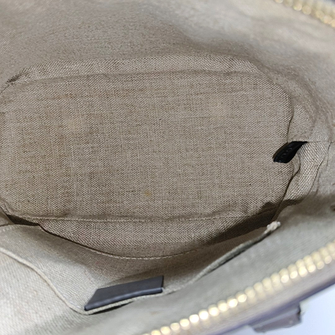 Microguccissima Monogram Calfskin Gray