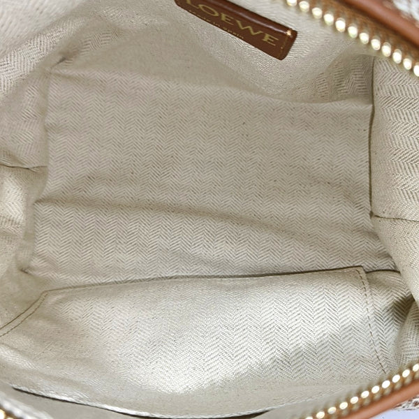 Monogram Canvas Top Handle Bag Brown