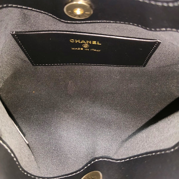 CHANEL 31 Nano Quilted Calfskin Black