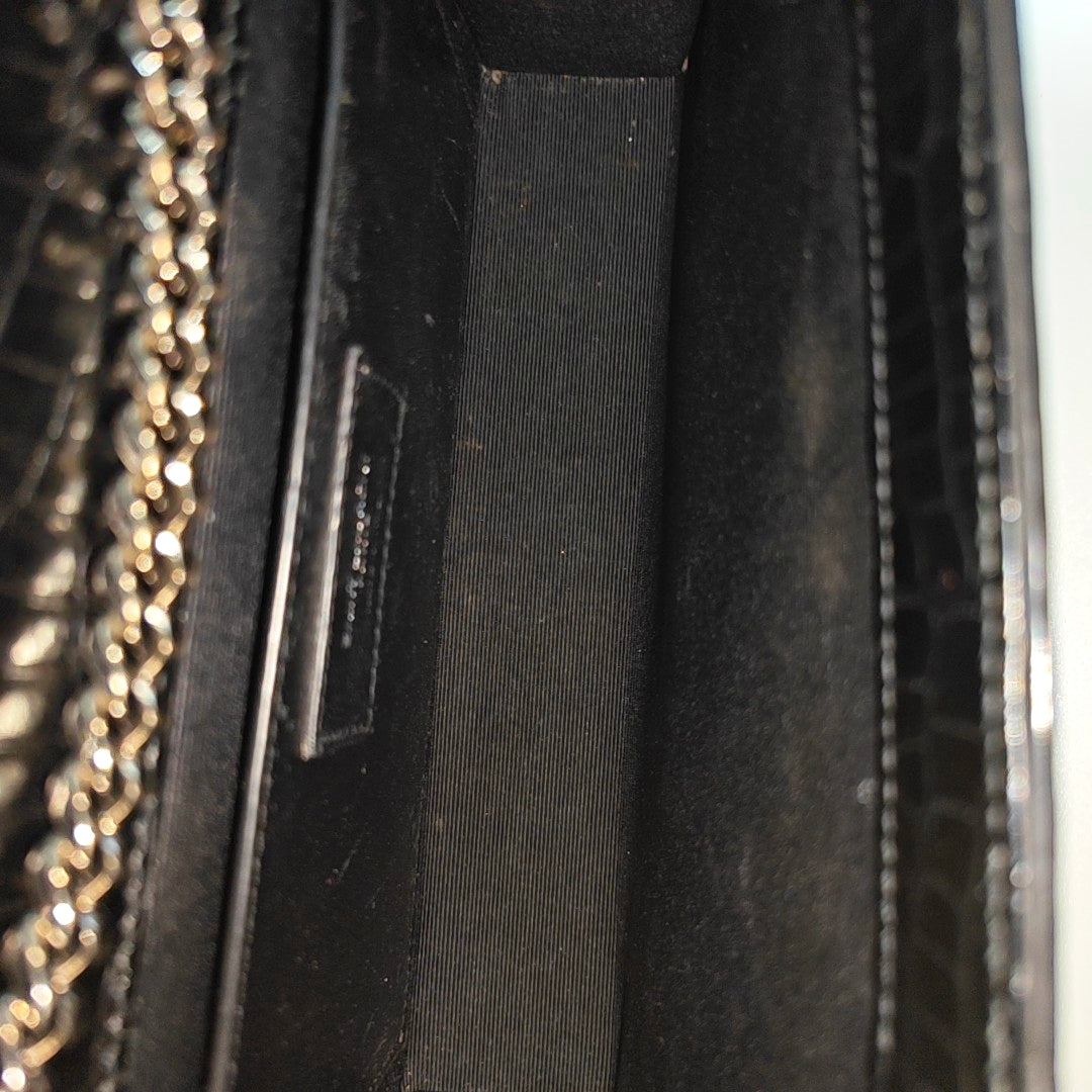 KATE Medium Calfskin Black