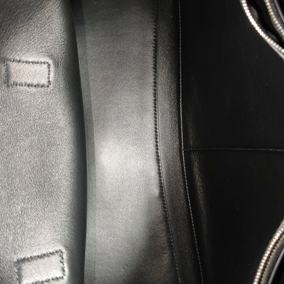 BEL AIR Medium Calfskin Black