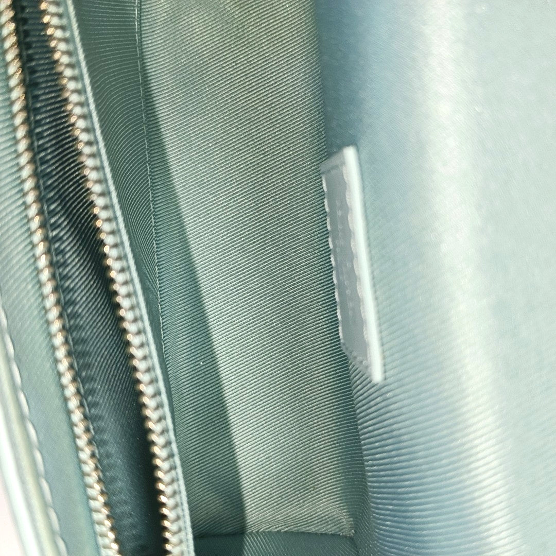 STEAMER Mini Monogram Coated Canvas Blue