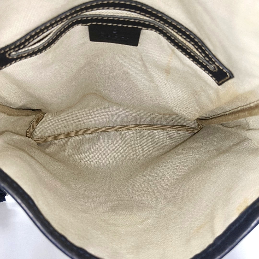 Monogram Coated Canvas Shoulder Bag Beige