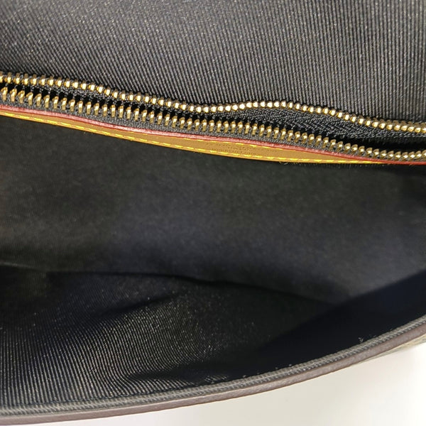 DIANE Monogram Coated Canvas Brown