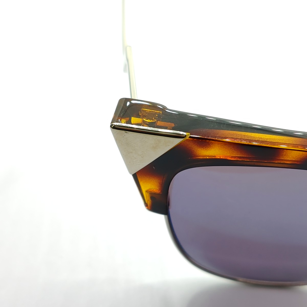 Purple Synthetic Sunglasses