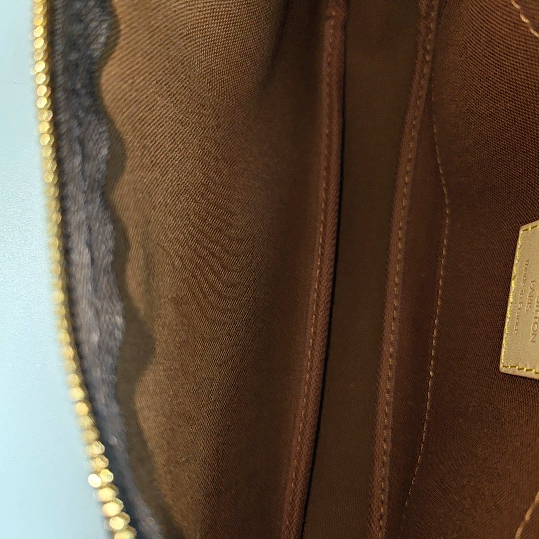 MULTI Monogram Coated Canvas Brown
