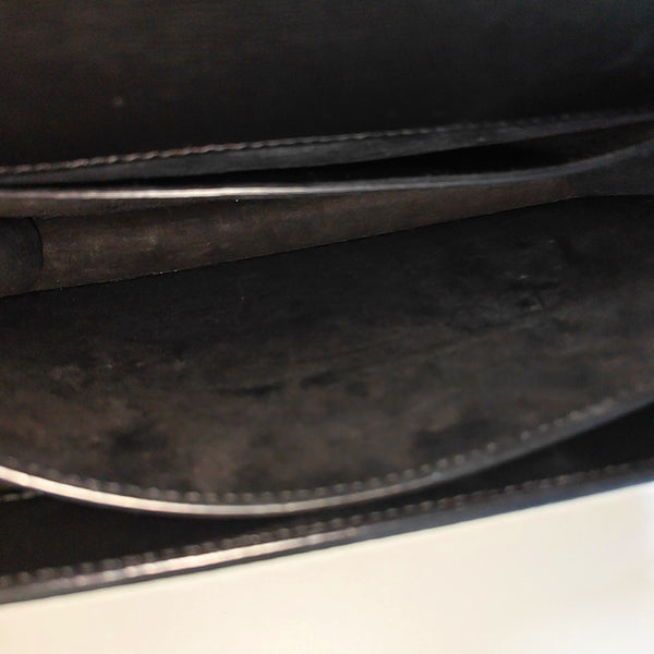 SUNSET Medium Calfskin Black