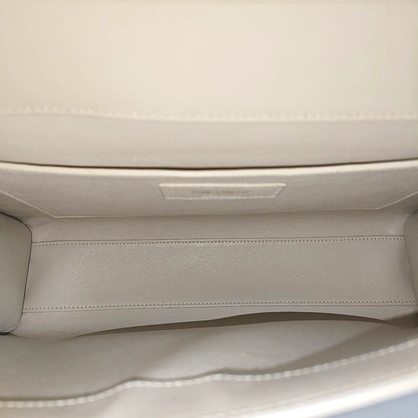 MANHATTAN Medium Calfskin White