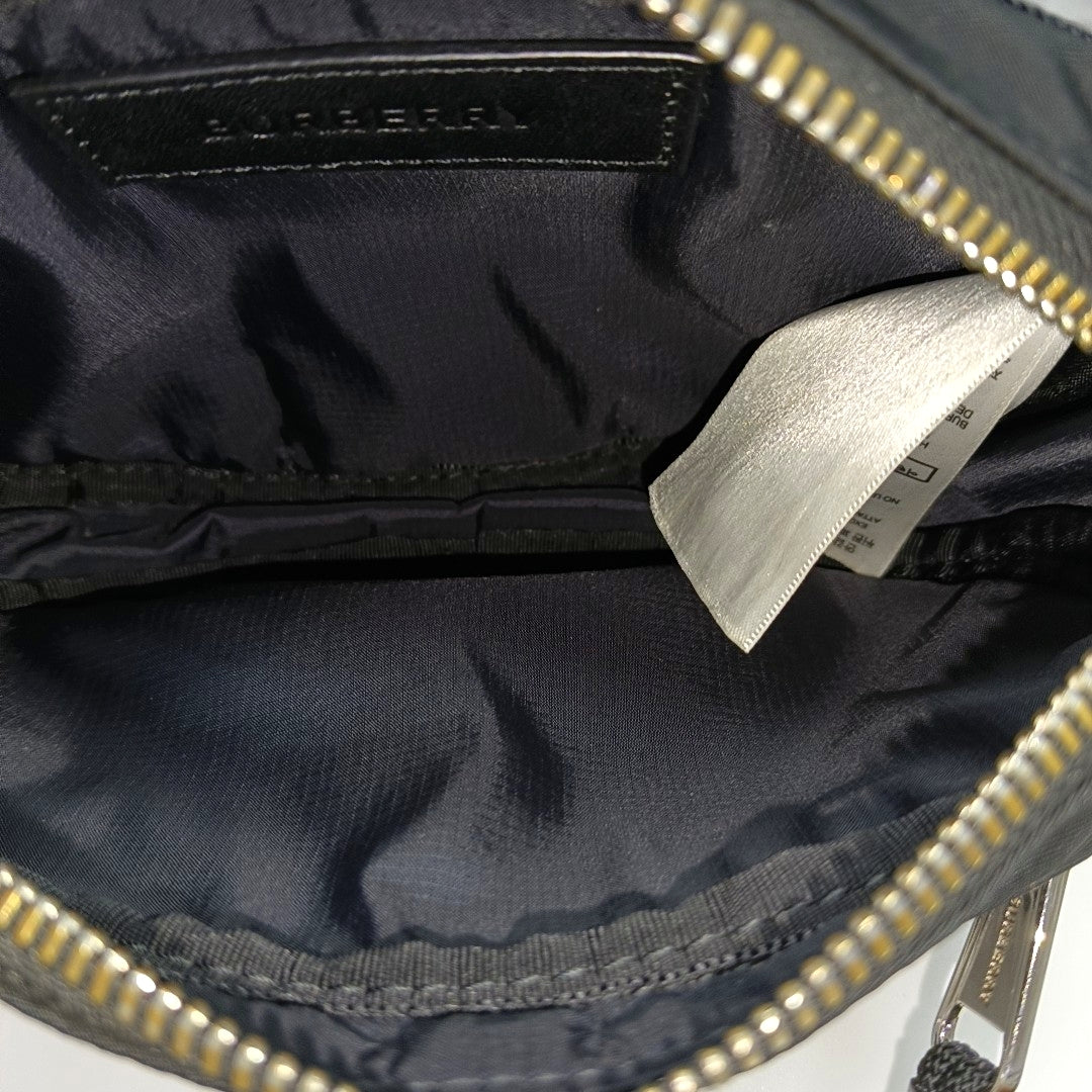 Nylon Belt Bag Small Black
