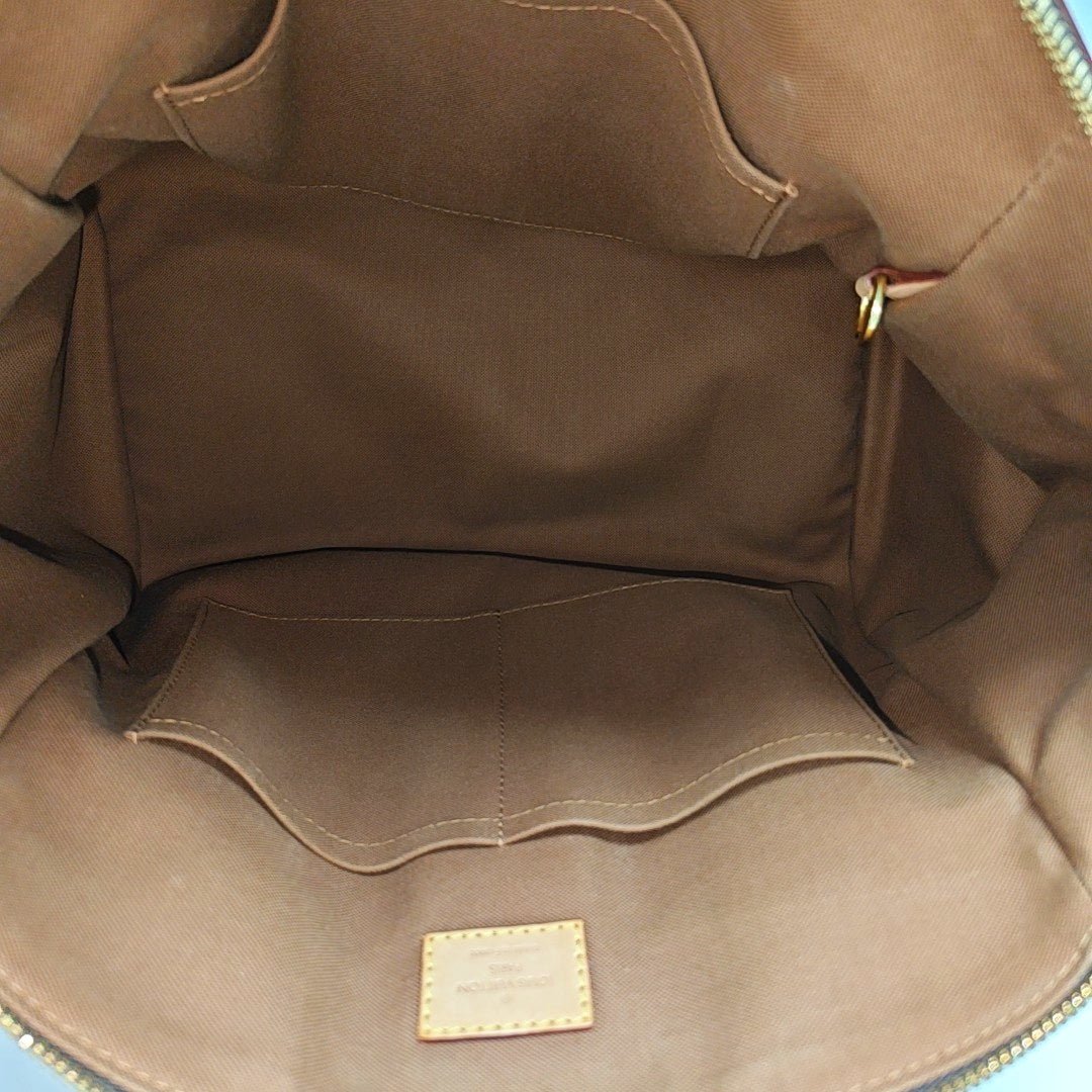 TIVOLI GM Monogram Coated Canvas Brown