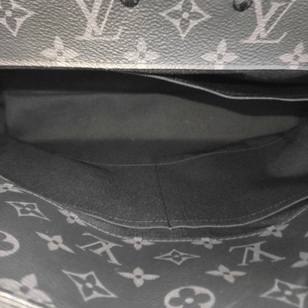STEAMER Monogram Coated Canvas Black
