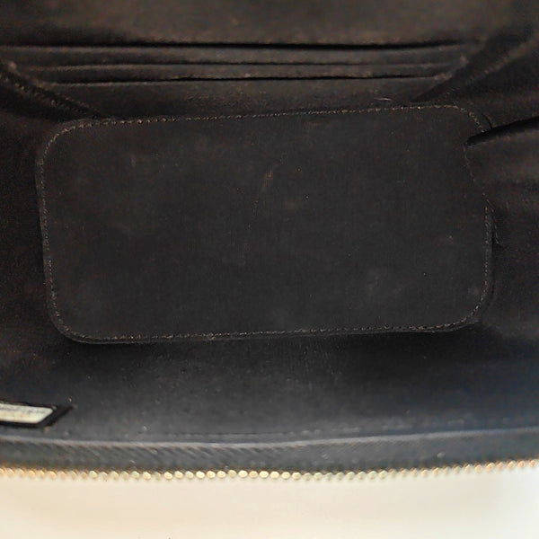 VANITY CASE Small Quilted Lambskin Black