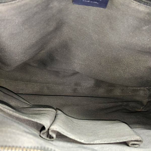 Monogram Coated Canvas Top Handle Bag Beige