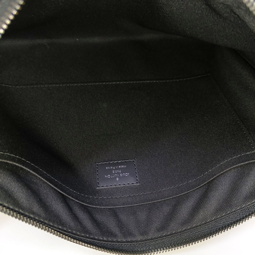 DISCOVERY Monogram Coated Canvas Gray