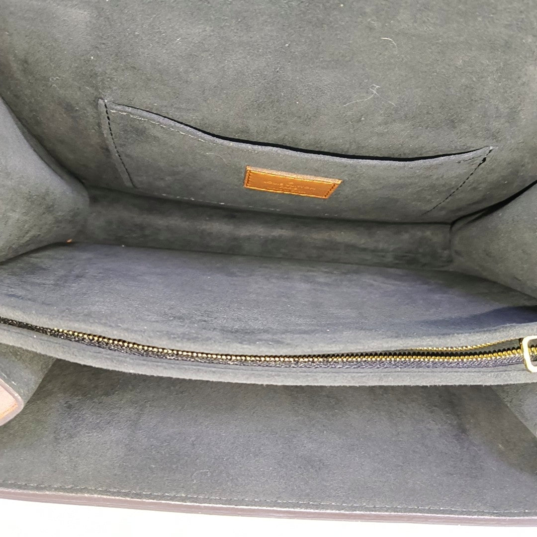DAUPHINE MM Monogram Coated Canvas Brown