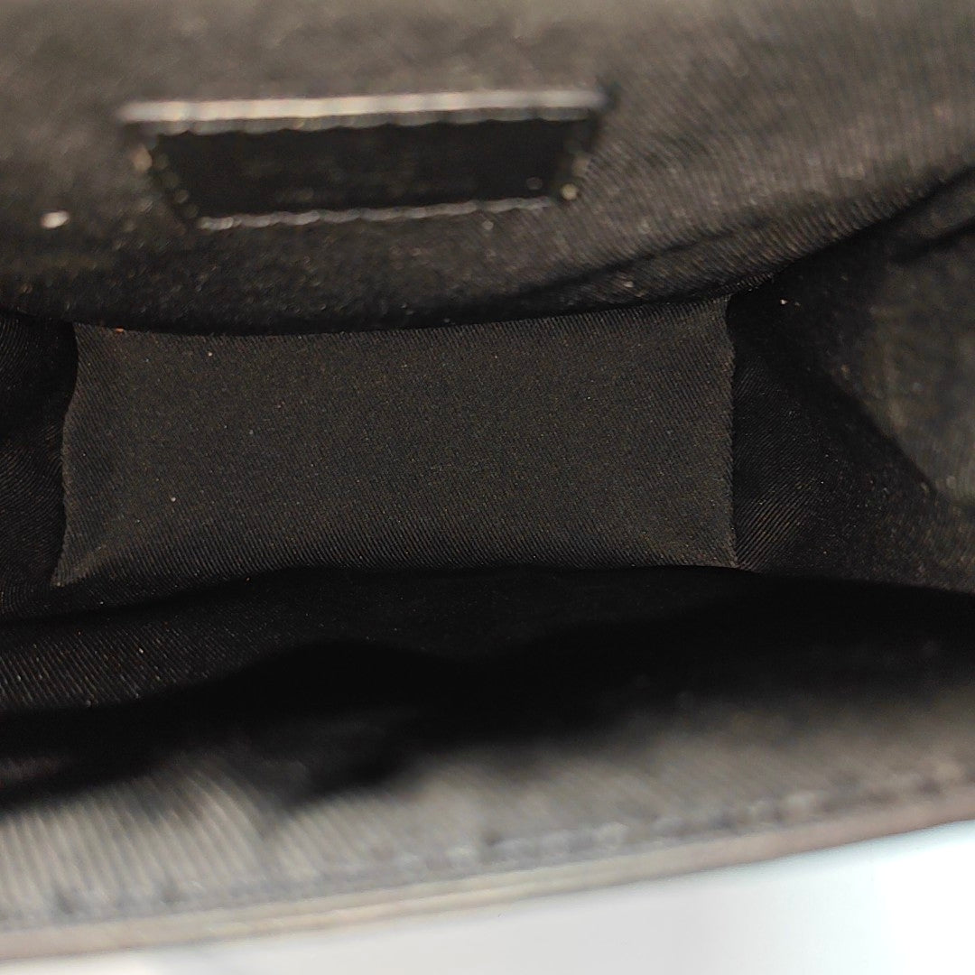 STEAMER Extra Small Monogram Coated Canvas Black