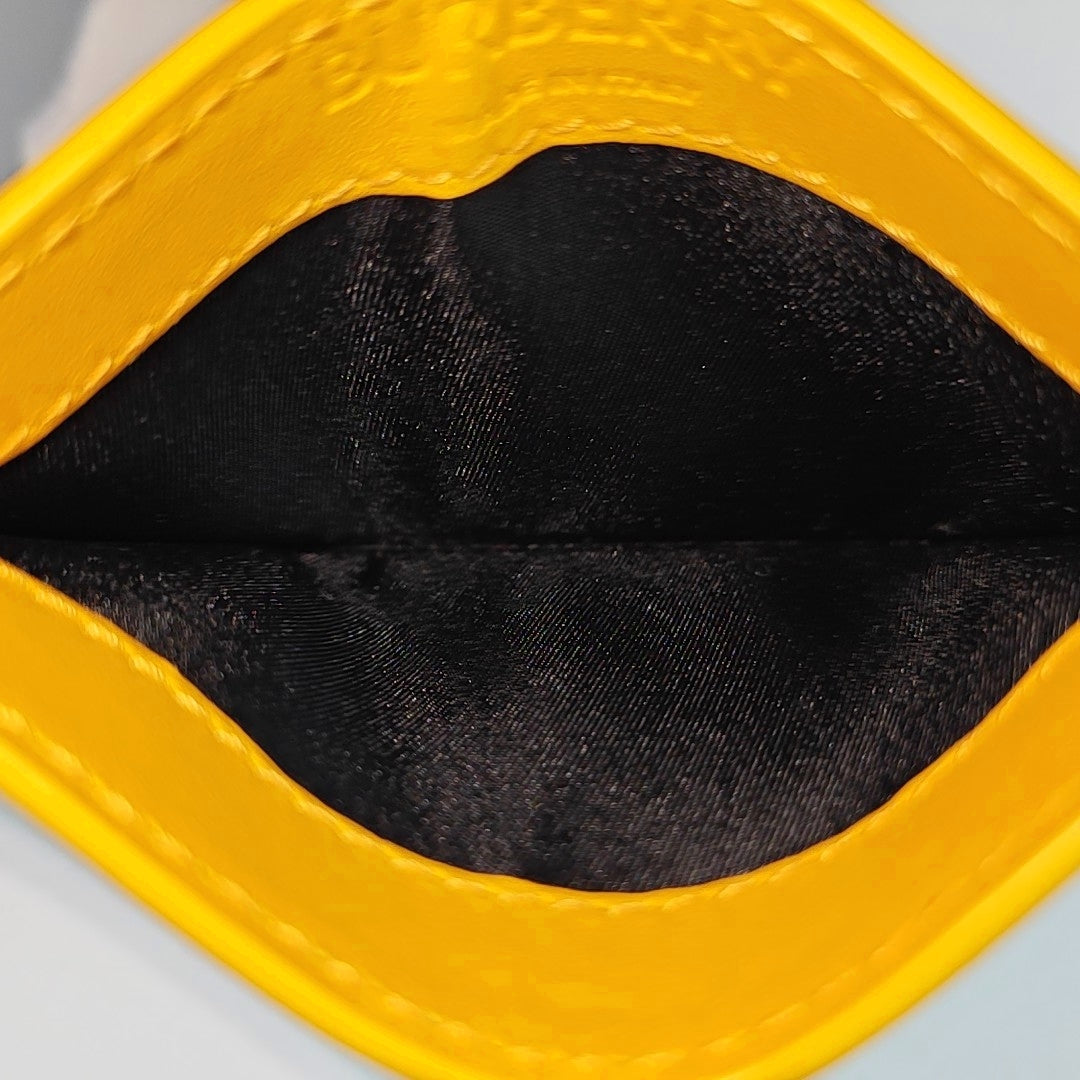 Canvas Card Holder Yellow