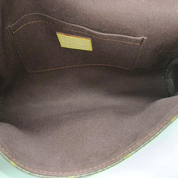 FAVORITE MM Monogram Coated Canvas Brown