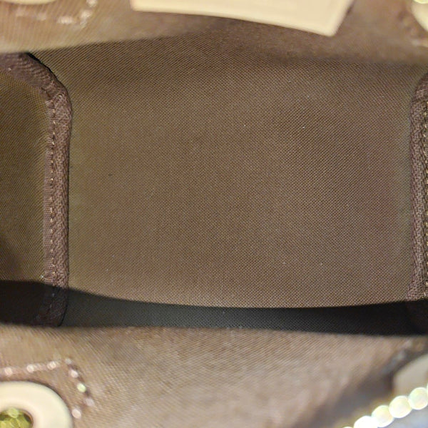 SPEEDY Nano Monogram Coated Canvas Brown