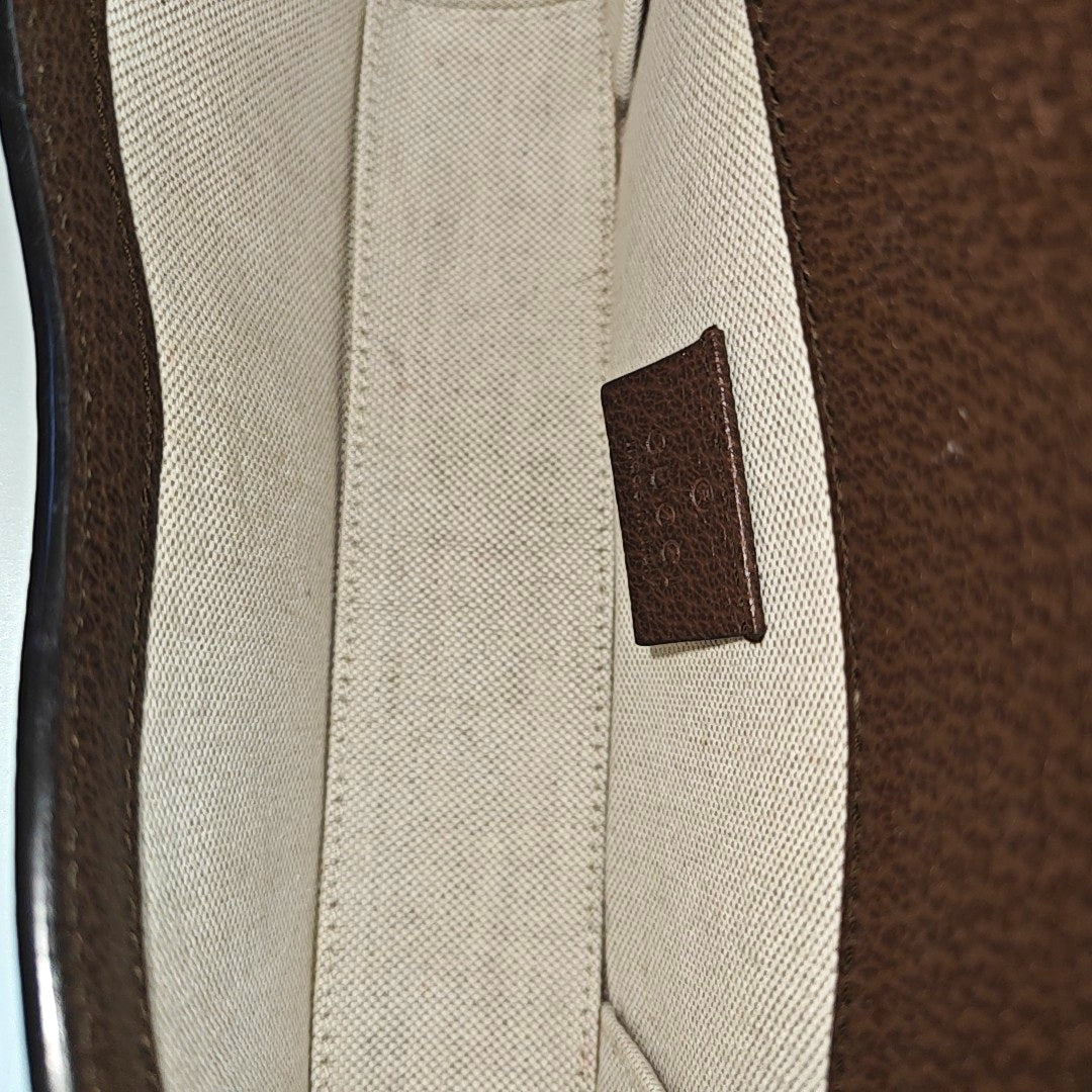 Horsebit 1955 Mini Monogram Canvas Beige