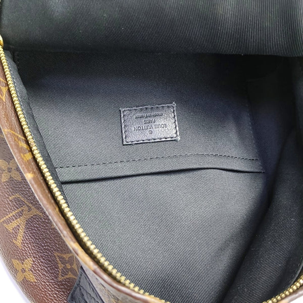 PALM SPRINGS PM Monogram Coated Canvas Brown