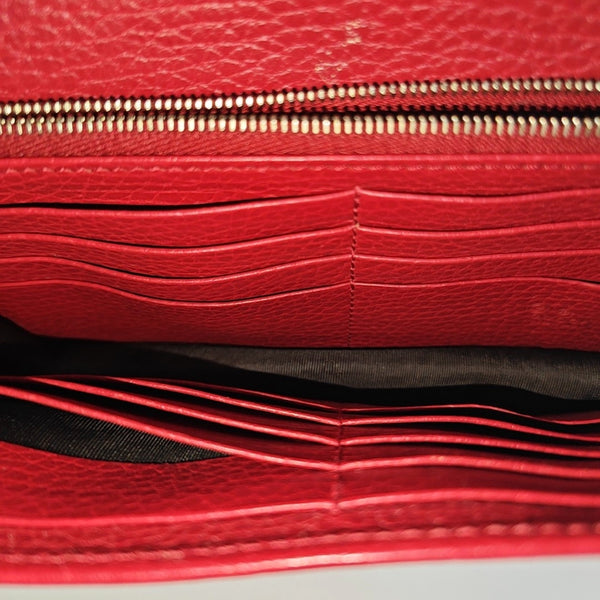 Calfskin Shoulder Bag Red