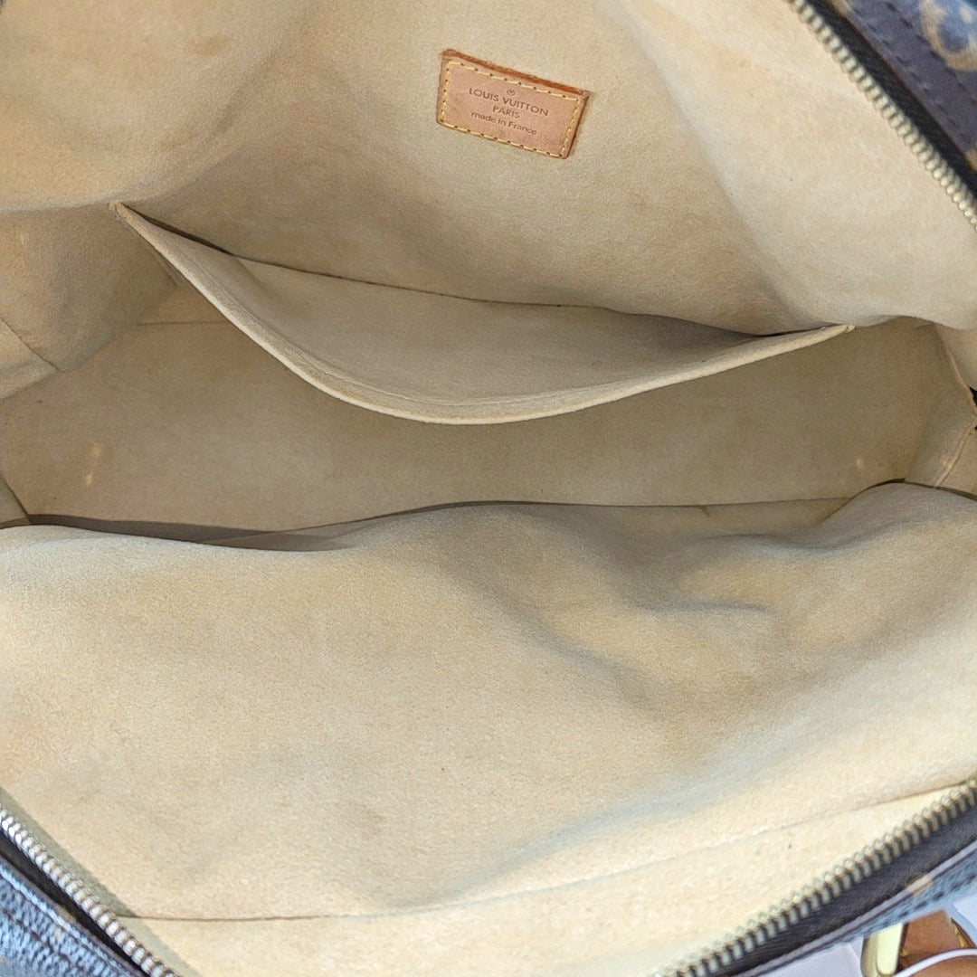 MANHATTAN GM Monogram Coated Canvas Brown