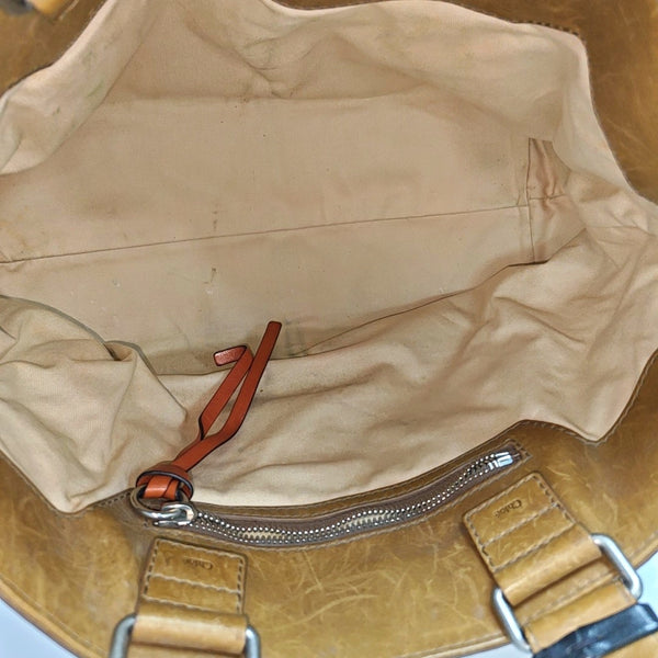 Canvas Top Handle Bag Multicolor
