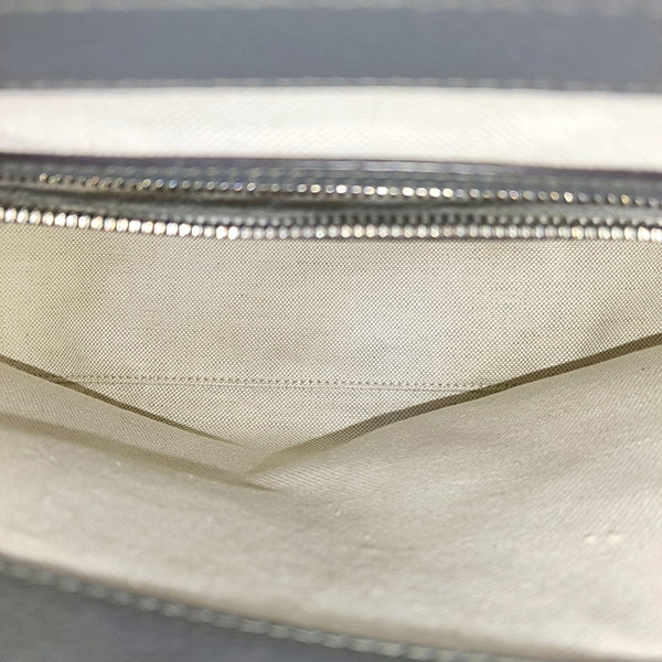 Ophidia Medium Monogram Coated Canvas Gray