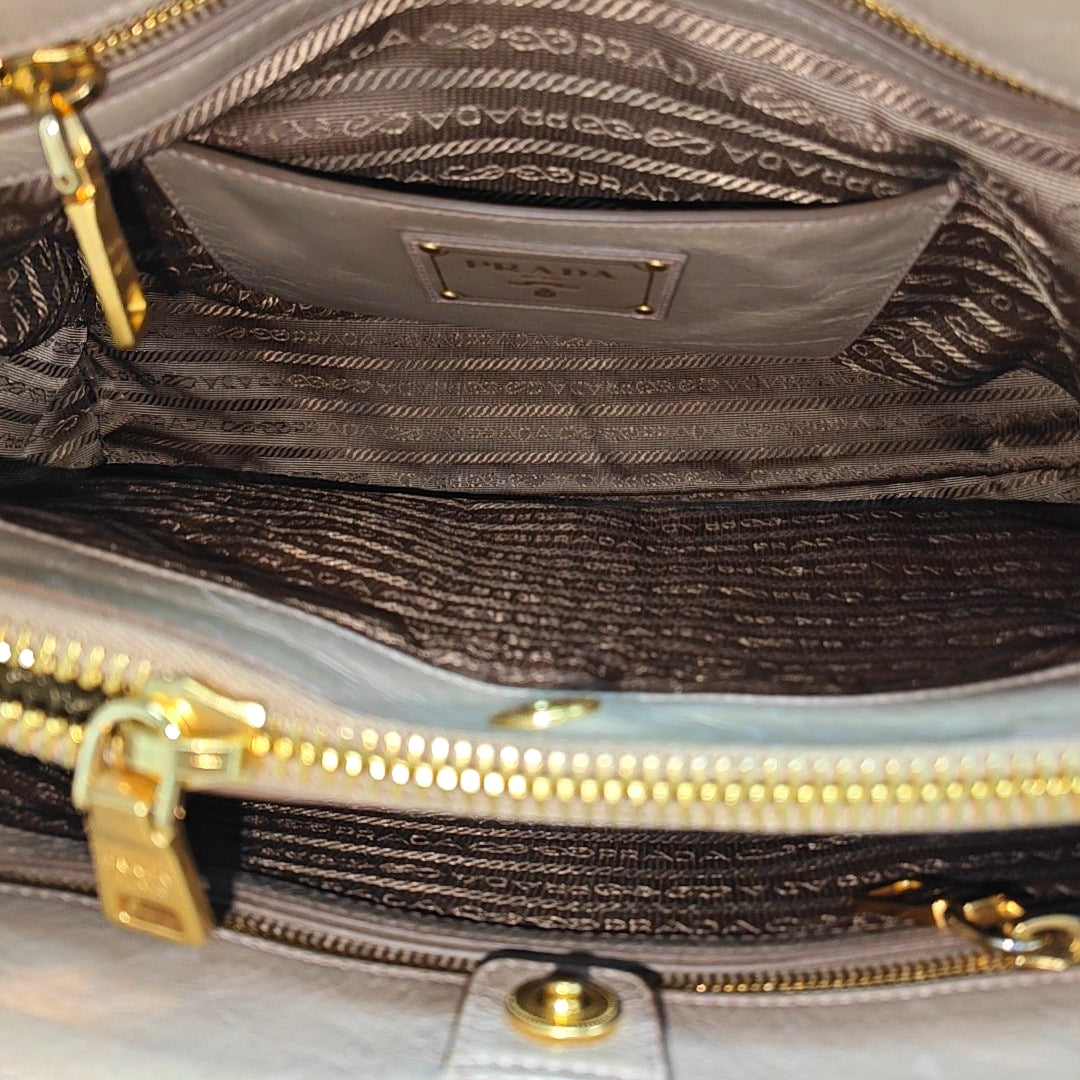Calfskin Tote Bag Brown