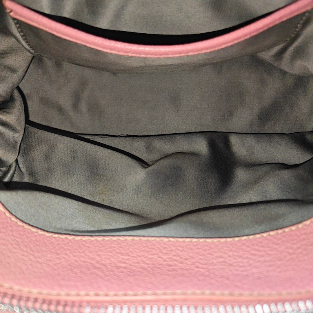 Calfskin Shoulder Bag Pink