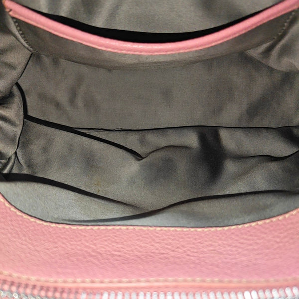 Calfskin Shoulder Bag Pink