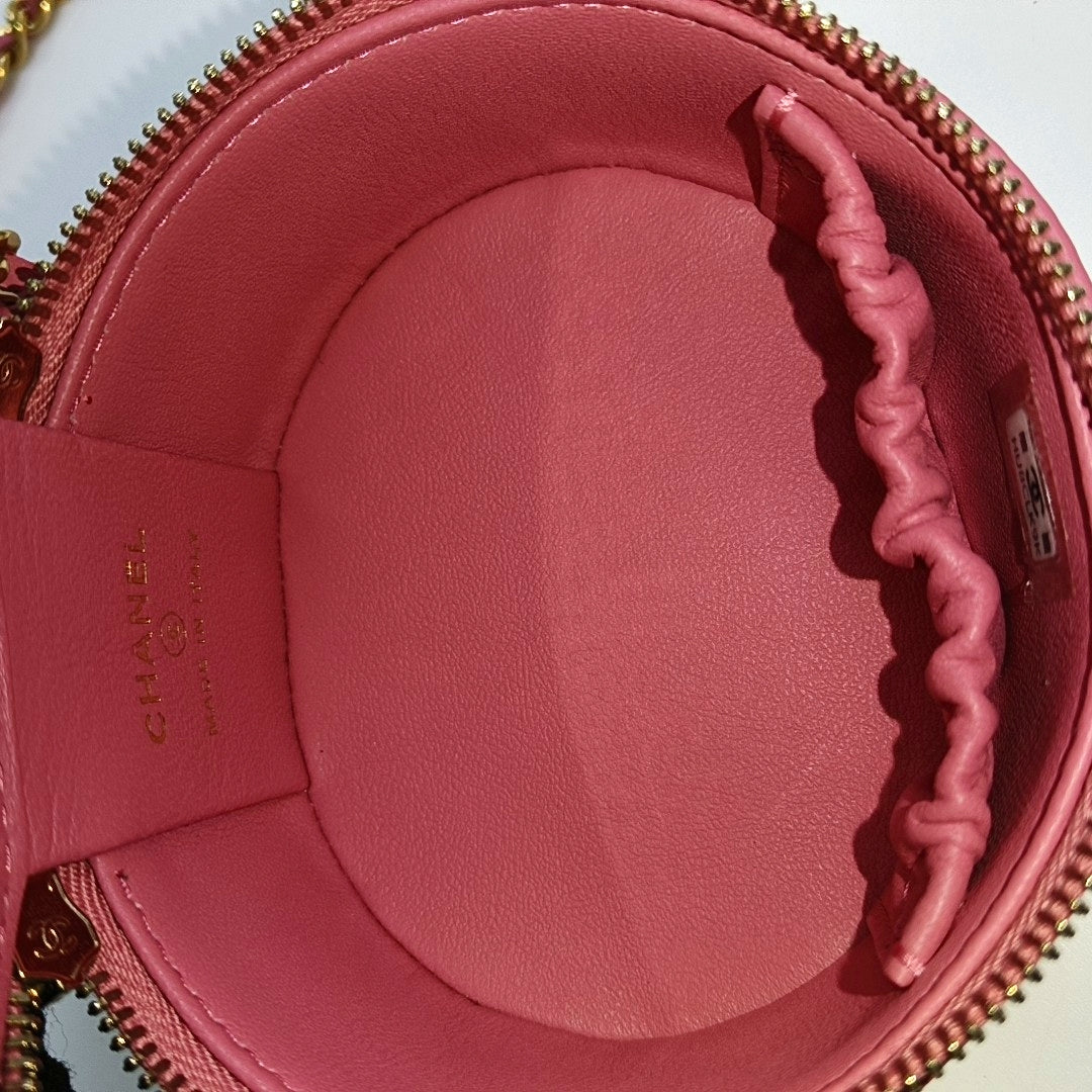 Quilted Lambskin Pink