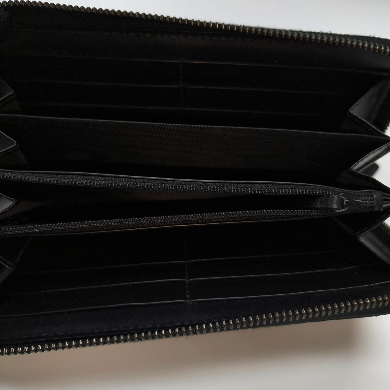 Monogram Calfskin Wallet Black