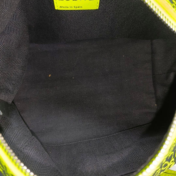 Fabric Top Handle Bag Small Yellow