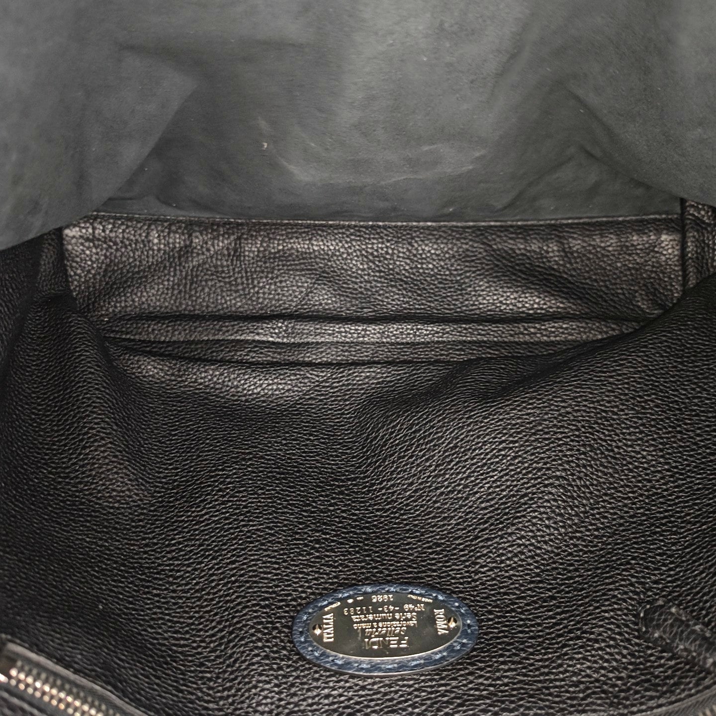 Peekaboo Large Calfskin Blue