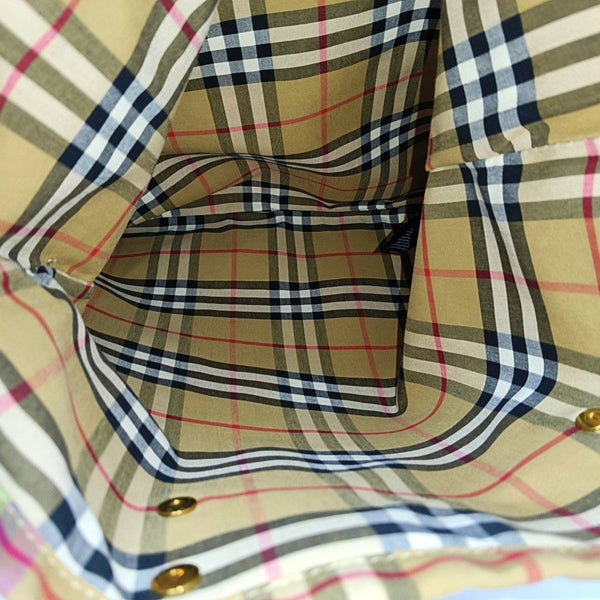 Nylon Tote Bag Beige
