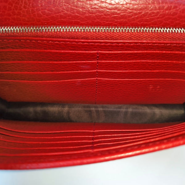 Calfskin Shoulder Bag Red
