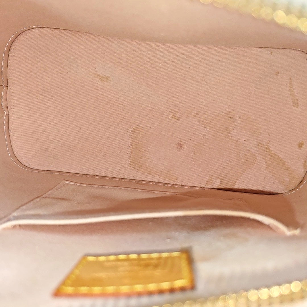 ALMA BB Monogram Patent Leather Yellow
