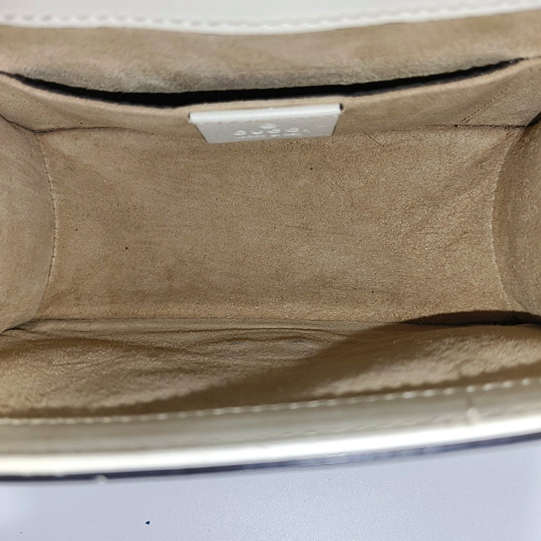 Sylvie Mini Calfskin White