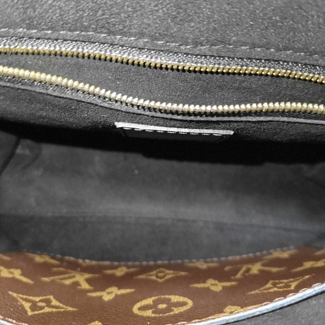 ONE HANDLE Monogram Coated Canvas Brown