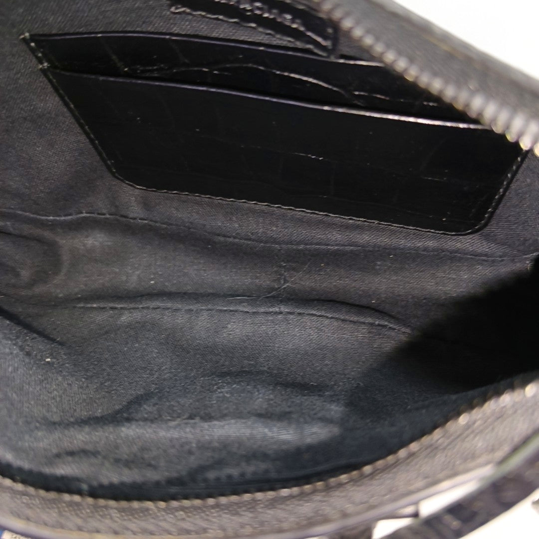 Le Cagole Mini Calfskin Black
