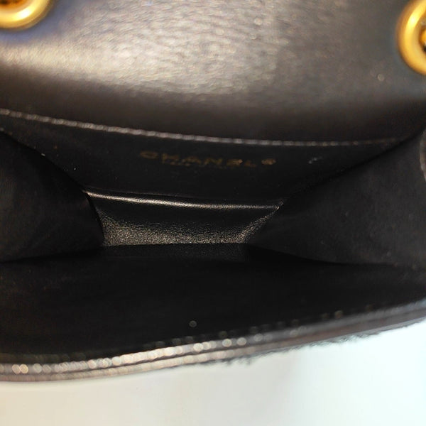 2.55 Quilted Sheepskin Black