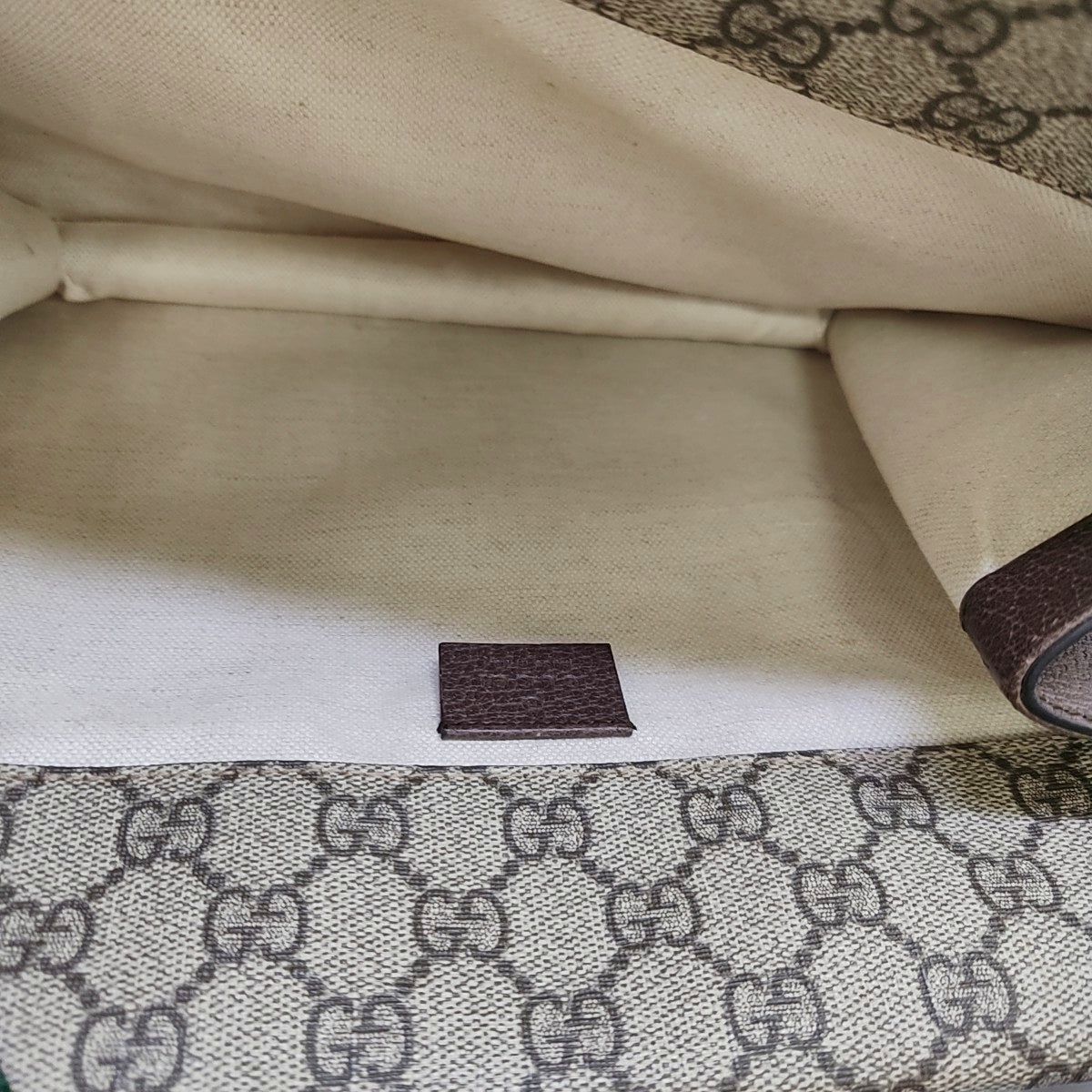 Neo Vintage Large Monogram Coated Canvas Brown
