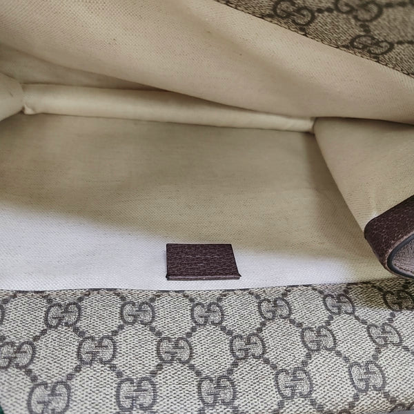 Neo Vintage Large Monogram Coated Canvas Brown