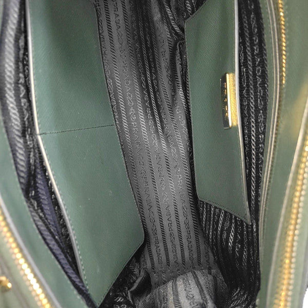Galleria Extra Large Saffiano Calfskin Green